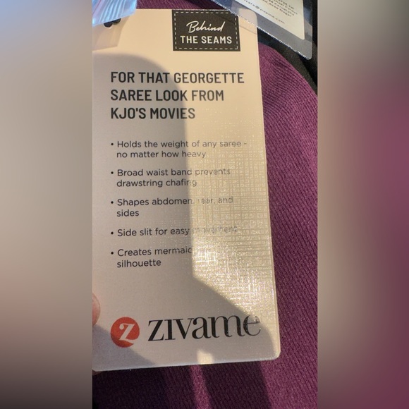 NWT Zivame maxi dress/gown/saree medium Shapewear. - Picture 7 of 7